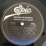 LP - Ronnie McDowell - Country Boy's Heart - Pitman Press