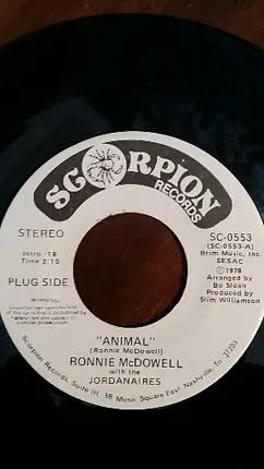 Ronnie McDowell - Animal / I Just Wanted You To Know