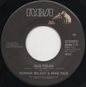 7inch Vinyl Single - Ronnie Milsap & Mike Reid - Old Folks