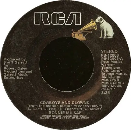 Ronnie Milsap - Cowboys And Clowns