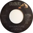 7inch Vinyl Single - Ronnie Milsap - We're Here To Love