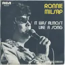 7inch Vinyl Single - Ronnie Milsap - It Was Almost Like A Song
