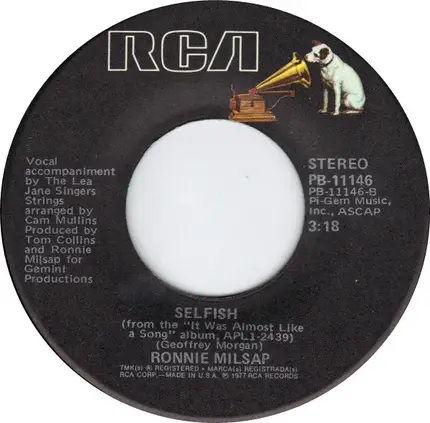 Ronnie Milsap - What A Difference You've Made In My Life