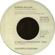 7inch Vinyl Single - Ronnie Milsap - (I'd Be) A Legend In My Time / The Biggest Lie