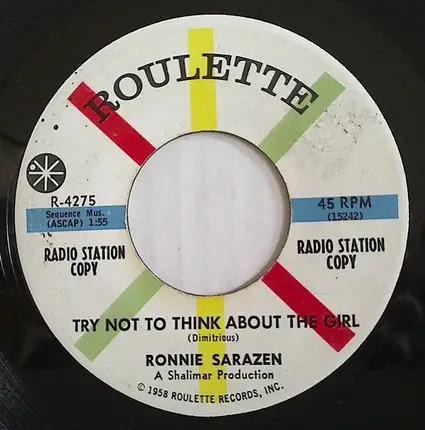 Ronnie Sarazen - Confession Of Love