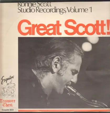 Ronnie Scott - Great Scott, Studio Recordings Volume 1