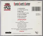 CD - Ronnie Scott's Quintet - Never Pat a Burning Dog