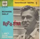 7inch Vinyl Single - Ronnie Self - Bop - A - Lena - Original German. Picture Sleeve