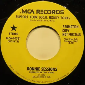 Ronnie Sessions - Support Your Local Honky Tonks