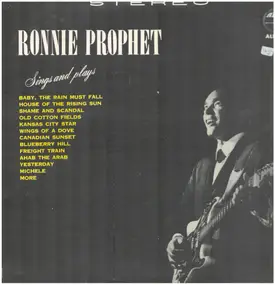 ronnie prophet - Sings And Plays