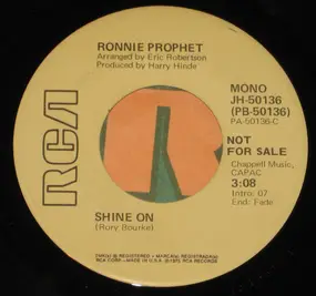 ronnie prophet - Shine On