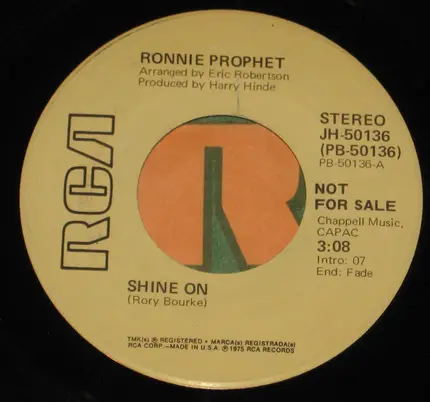 Ronnie Prophet - Shine On