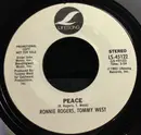 7inch Vinyl Single - Ronnie Rogers , Tommy West - Peace