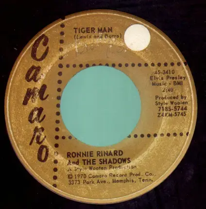 Ronnie Rinard and The Shadows - Tiger Man