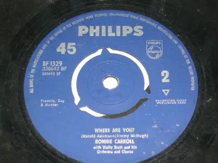 Ronnie Carroll - Tell Me All About It