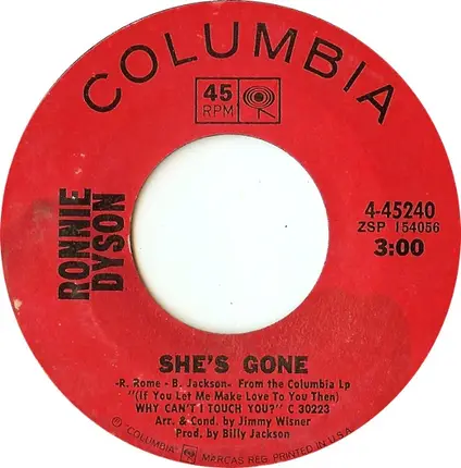 Ronnie Dyson - I Don't Wanna Cry