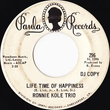 Ronnie Kole Trio - Life Time Of Happiness