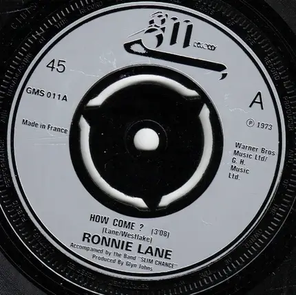 Ronnie Lane & Slim Chance - How Come?