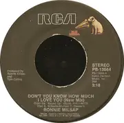 7'' - Ronnie Milsap - Don't You Know How Much I Love You