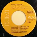 7'' - Ronnie Milsap - Please Don't Tell Me How The Story Ends
