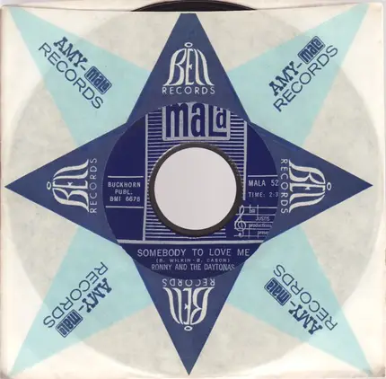 Ronny & The Daytonas - Somebody To Love Me / Goodbye Baby