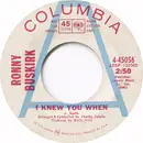 7inch Vinyl Single - Ronny Buskirk - I Knew You When / Jennifer Rain