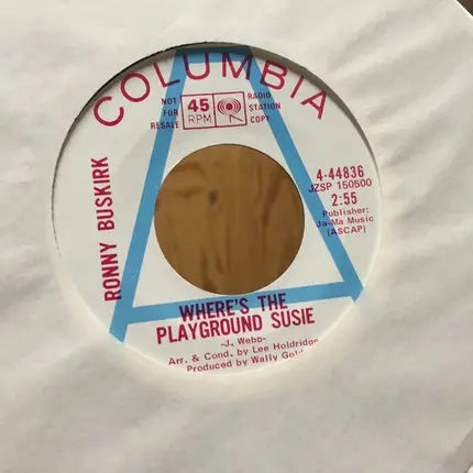 Ronny Buskirk - It's Getting Better / Where's The Playground Susie
