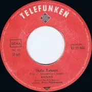 7inch Vinyl Single - Ronny - Hohe Tannen / Steh Ich In Finstrer Mitternacht