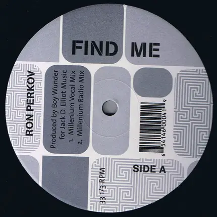 Ron Perkov - Find Me