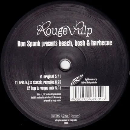 Ron Spank - Beach, Bosh & Barbecue