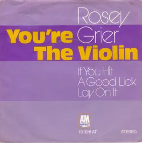 Roosevelt Grier - You're The Violin