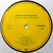 LP - Road Runner String Band - Wine From Various Countries
