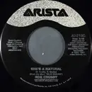 7inch Vinyl Single - Rob Crosby - She's A Natural / Somewhere Down The Road