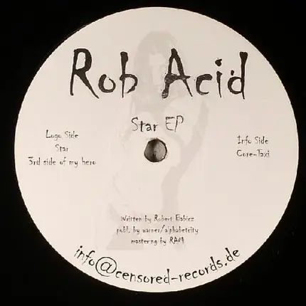 Rob Acid - Star EP