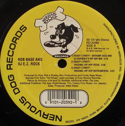 Rob Base & DJ E-Z Rock - Ready 2 Party