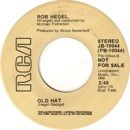 Rob Hegel - Hello Jekyll, Goodbye Mr. Hyde