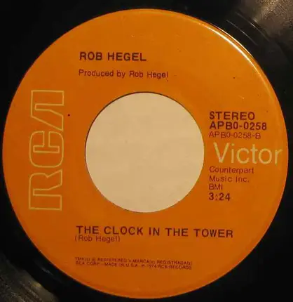 Rob Hegel - New York City Girl / The Clock In The Tower