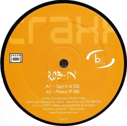 Rob-In - Hysteria EP
