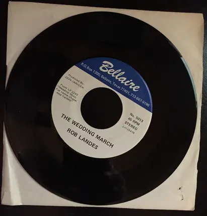 Rob Landes - Colour My World / The Wedding March