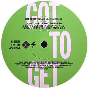 Rob 'N' Raz - Got To Get