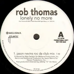 Rob Thomas - Lonely No More (Dance Mixes)