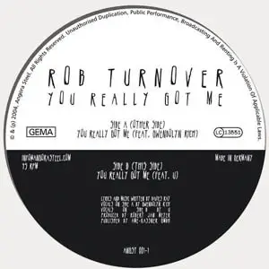 Rob Turnover - You Really Got Me