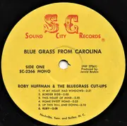 LP - Roby Huffman & The Blue Grass Cut-Ups - Bluegrass From Carolina