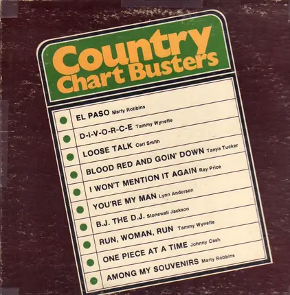 Robbins, Wynette, a.o. - Country Chart Busters