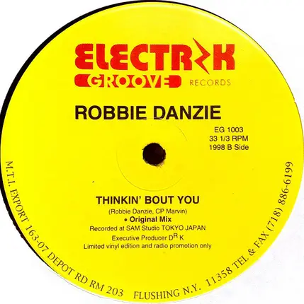 Robbie Danzie - Thinkin' Bout You