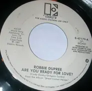 Robbie Dupree - Are You Ready For Love?