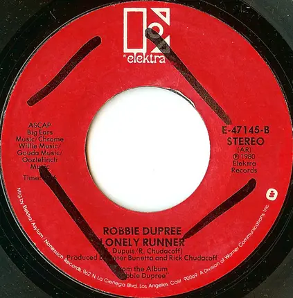Robbie Dupree - Brooklyn Girls / Lonely Runner