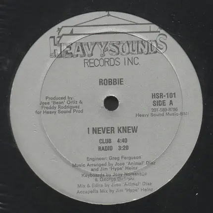 Robbie - I Never Knew