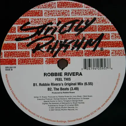 Robbie Rivera - Feel This