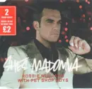CD Single - Robbie Williams With Pet Shop Boys - She's Madonna
